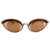 Kenzo OLHOS óculos de sol de metal pêssego Pescaria  ref.203056