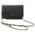 Chanel Wallet on Chain Cuir Noir  ref.203110