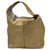 Chanel Handbags Golden Leather  ref.203145