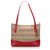 Burberry Brown Haymarket Check Canvas Tote Bag Multiple colors Beige Leather Cloth Pony-style calfskin Cloth  ref.203248