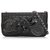 Chanel Black Camellia No. 5 Baguette Leather  ref.203257
