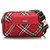 Burberry Red Plaid Canvas Belt Bag Cloth Cloth  ref.203280