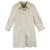 Burberry woman raincoat vintage t 38/40 Beige Cotton Polyester  ref.203337