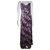 Autre Marque Silk evening gown Purple Velvet  ref.203375