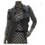 CHANEL Black  Leather CC Logo Buttons Sleeveless Jacket Sz.36  ref.203383