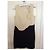 Abito Diane Von Furstenberg Emma in seta nero e crema Crudo - vista 7
