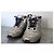 Chanel Sneaker aus silbernem Metallic Cracked Leder - Ansicht 2
