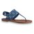 Louis Vuitton Starboard flat sandals Blue Denim  ref.203603