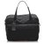 Prada Black Tessuto Business Bag Leather Pony-style calfskin Nylon Cloth  ref.203660