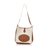 Hermès Hermes White Toile Evelyne GM Brown Leather Cloth Pony-style calfskin Cloth  ref.203718