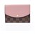 Louis Vuitton Geldbörse Pink Leinwand  ref.203734