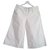 Jupe-culotte large Armani Jeans. En excellent état. White Cotton  ref.203748
