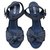 Miu Miu Des sandales Cuir Bleu  ref.203907