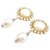 Orecchini Chanel D'oro Placcato in oro
