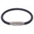 Bracelet Louis Vuitton Cuir Noir  ref.203983