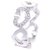 Cartier ring Silvery White gold  ref.203997