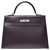 Hermès hermes kelly Brown Leather  ref.204096