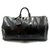 Louis Vuitton keepall 60 Cuir épi noir Schwarz Leder  ref.232611