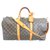Louis Vuitton Keepall 50 tracolla monogramma Marrone Pelle  ref.204259