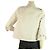 Trussardi Jeans Off White Woman's Lightweight Polyester Trench Jacket It 42 - view 2