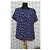 Tommy Hilfiger Viskosebluse Blau Multicolour Mehrfarben - Ansicht 4