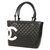 Chanel Linha Cambon sacola para mulheres A25169 preto x branco  ref.204669