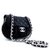 CHANEL Chain Around Shoulder Bag Crossbody Black calf leather Leather  ref.204694