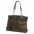 Louis Vuitton Sac cabas Pallas shopper Femme M51198 Noir Toile  ref.204964