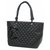 Chanel Cambon große Einkaufstasche Damen Einkaufstasche A.25169 schwarz x schwarz Leder  ref.204990