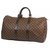 Louis Vuitton keepall50 unisex Boston bag N41427 damier ebene Cloth  ref.204991