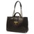 Chanel Matelasse 2Bolsa de corrente WAY Bolsa para mulher, hardware em preto x dourado Couro  ref.204996