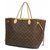 Louis Vuitton NeverfullGM Womens tote bag M40157 Brown Cloth  ref.205006