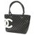 Chanel Cambon große Einkaufstasche Damen Einkaufstasche A.25169 schwarz x weiß Kalbähnliches Kalb  ref.205026