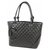 Chanel Cambon große Einkaufstasche Damen Einkaufstasche A.25169 schwarz x schwarz Leder  ref.205033