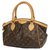 Louis Vuitton TivoliPM Womens handbag M40143 Cloth  ref.205074