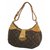 Louis Vuitton City bagPM Borsa a spalla da donna M97037 Marrone Tela  ref.205086