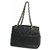 CHANEL chaîne épaule�E� coco mark sac cabas pour femmes noir x matériel or  ref.205117