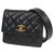 Chanel matelasse hüfttasche schwarz x gold hardware  ref.205140