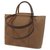 Hermès CabagPM shoulder bag Etoupe Cloth  ref.205162
