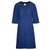 Chanel Paris - Robe bleue Dubai Toile  ref.205166