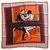 Hermès Swinging saint Germain Arancione Seta  ref.205694