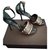 Louis Vuitton Sandals Brown Leather  ref.205724
