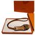 Hermès Oran Hermes charm Taupe Leather  ref.205729