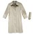 Burberry woman raincoat vintage t 34 Beige Cotton Polyester  ref.205732