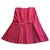 Paule Ka Stretch cotton piqué skirt,taille 38. Red  ref.205772
