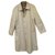 coat / reversible raincoat man Burberry vintage t 50 Brown Cotton Wool  ref.205788