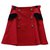 Moschino Skirts Black Red Wool  ref.206338