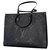 Louis Vuitton ONTHEGO LV Black Leather  ref.206396