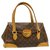 Louis Vuitton Beverly Brown Cloth  ref.206559