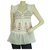 Alice By Temperley Débardeur Romantique Blanc Débardeur Débardeur Sans Manches sz UK 8 Coton Multicolore  ref.206652